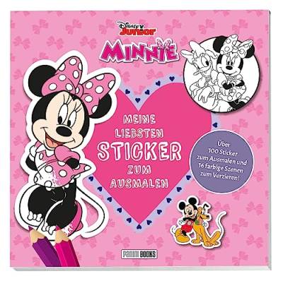 Disney Minnie: Meine liebsten Sticker zum Ausmalen: Über 100 Sticker zum Ausmalen und 16 farbige Szenen zum Verzieren! von Panini Verlags GmbH